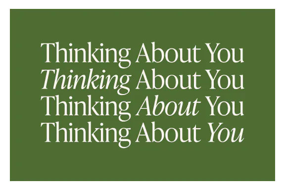 Thinking About You
